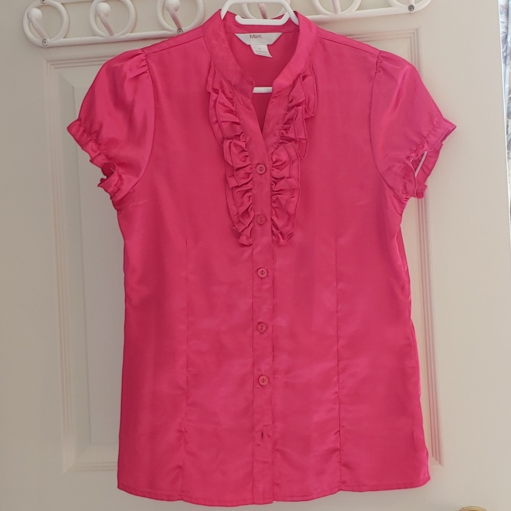 Marc & Maddie Girls Ruffled Top